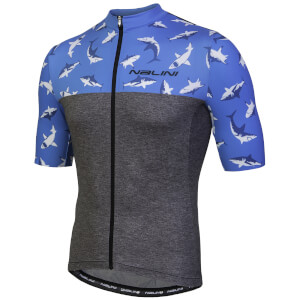Nalini Centenario Short Sleeve Jersey - Grey/Shark