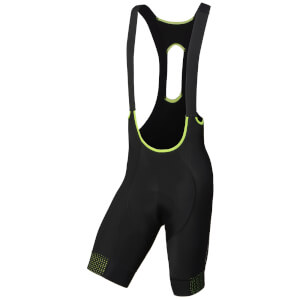 Nalini Ventoux Bibshorts - Black/Fluro Yellow
