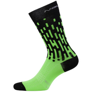 Nalini Fulmine Socks - Black/Green