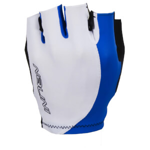Nalini Logo Mitts - White/Blue