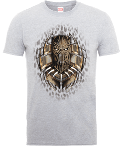 Black Panther Gold Erik T-Shirt - Grey
