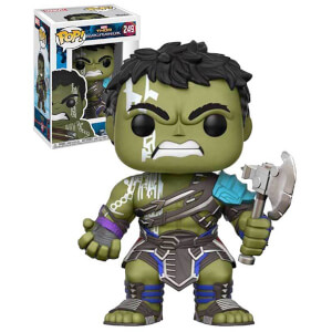 Thor Ragnarok Gladiator Hulk without Helmet EXC Pop! Vinyl Bobble Head Figure