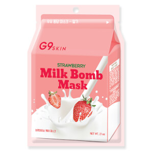 G9SKIN Milk Bomb Mask – Strawberry 21 ml