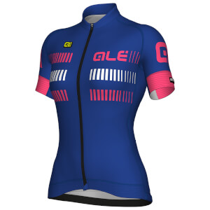 Alé Women's Strada Jersey - Blue/Pink/White