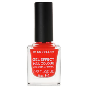 KORRES Natural Gel Effect Nail Colour - Coral 11ml