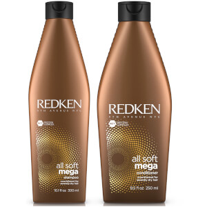 Redken All Soft Mega Shampoo and Conditioner Duo zestaw szampon i odżywka