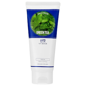Mousse Nettoyante Quotidienne Fraîche au Thé Vert Daily Fresh Holika Holika 150 ml