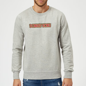 Nintendo Donkey Kong Distressed Sweatshirt - Grey