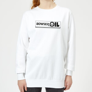 Sweat Femme Super Mario Bowser Oil - Nintendo - Blanc
