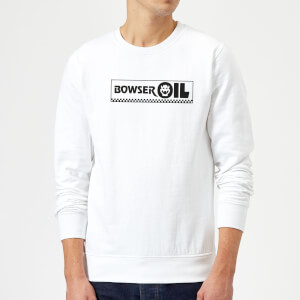 Sweat Homme Super Mario Bowser Oil - Nintendo - Blanc