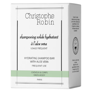 Christophe Robin Hydrating Shampoo Bar with Aloe Vera