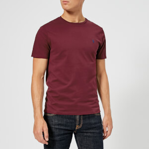 Polo Ralph Lauren Men's Short Sleeve Basic Cotton T-Shirt - Classic Wine