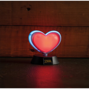 The Legend of Zelda Heart Container 3D Light