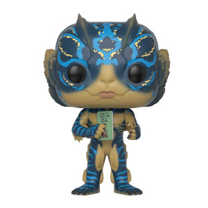 Figurine Pop! Homme Grenouille avec Carte - La Forme de l'Eau