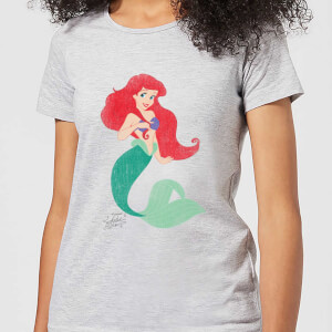 Disney Princess The Little Mermaid Ariel Classic Women's T-Shirt - Grey