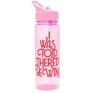 Ban.do Work It Out Water Bottle - I Was Told There'd Be Wine