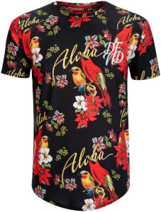 DFND Men's Twinbirds T-Shirt - Black