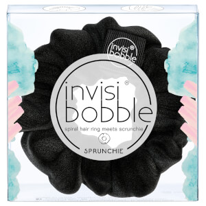 invisibobble Sprunchie Spiral Hair Ring Scrunchie -hiusdonitsi, True Black