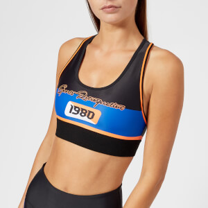 P.E Nation Women's The Dodgeball Crop Bra - Black/Blue