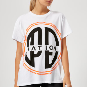 P.E Nation Women's The Acrobatics Short Sleeve T-Shirt - White