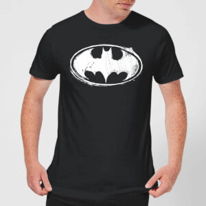 T-Shirt Homme Batman DC Comics - Croquis Logo - Noir