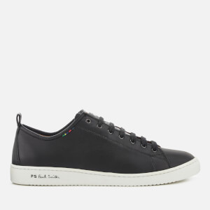PS Paul Smith Men's Miyata Leather Cupsole Trainers - Black