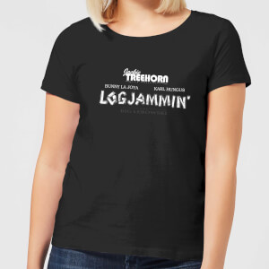 The Big Lebowski Logjammin Damen T-Shirt - Schwarz