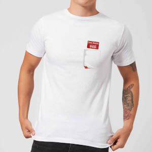 Shaun Of The Dead You've Got Red On You Pocket T-Shirt - White