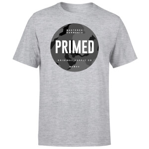 Primed Stamp T-Shirt - Grey