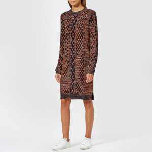 PS Paul Smith Women's Cable Knitted Dress - Black