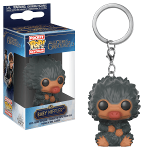 Llavero Pocket Pop! Escarbato Bebé Gris - Animales Fantásticos Y Dónde Encontrarlos