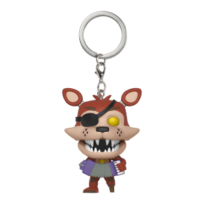 Five Nights at Freddy's Pizzeria Simulator Rockstar Foxy Pop! Keychain