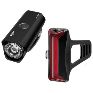 Guee Sol300E Front Cob-X Rear Black Light Twinset