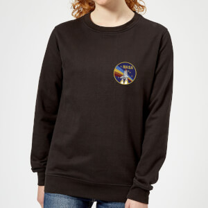 Sudadera NASA Transbordador Arcoíris - Mujer - Negro