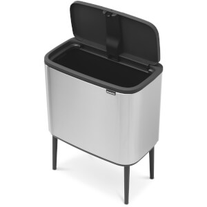 Brabantia Bo Touch Bin 36L - Matt Steel Fingerprint Proof