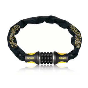 OnGuard Mastiff Chain Combo Lock - 80cm x 8mm
