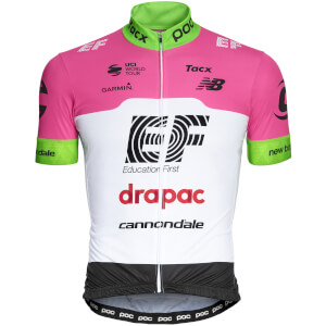 POC Team Education First - Drapac P/B Cannondale Jersey - Fluorescent Pink