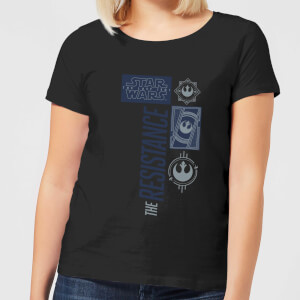 Star Wars The Resistance Schwarz Damen T-Shirt - Schwarz