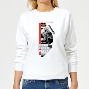 Star Wars Captain Phasma Women's Sweatshirt - White