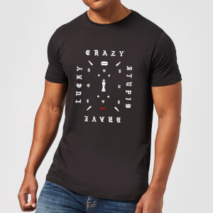 Narcos Lucky Crazy T-Shirt - Black