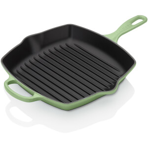 Le Creuset Signature Cast Iron Square Grillit - 26cm - Rosemary