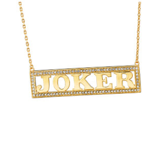 DC Comics Suicide Squad Harley Quinn's Joker Necklace