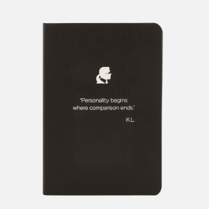 Karl Lagerfeld Kalism Notebook - Black (Free Gift) Karl Lagerfeld Kalism Notebook - Black (Free Gift)