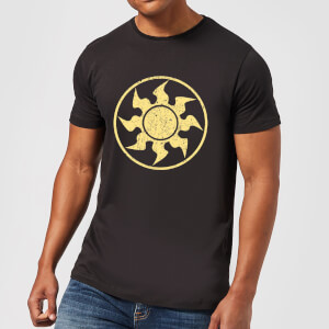 Magic The Gathering White Mana T-shirt - Zwart