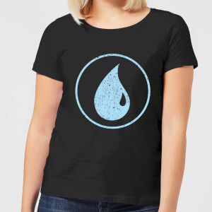 Magic The Gathering Blue Mana Dames T-shirt - Zwart