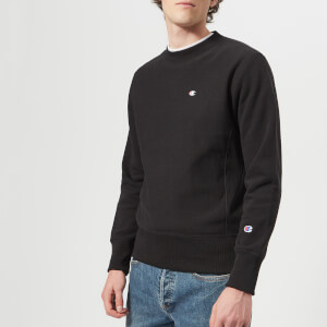 Champion Men's Crew Neck Sweatshirt - Black