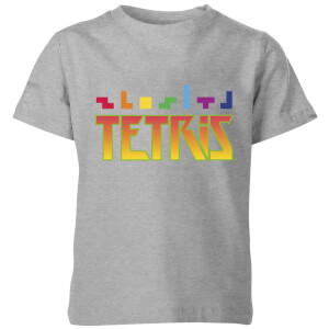 Tetris Multi Blocks Kids' T-Shirt - Grey