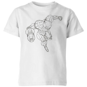 Nintendo Super Metroid Samus Kid's T-Shirt - White