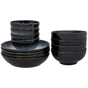 Denby Halo 12 Piece Bowl Set