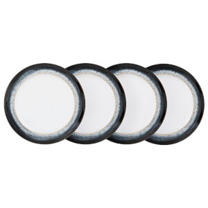 Denby Halo 4 Piece Dinner Plate Set